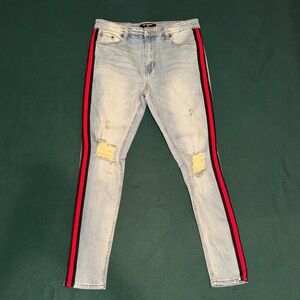 Serenede Striped jeans